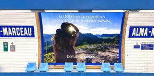 campagne ooh pour l'office du tourisme du quebec