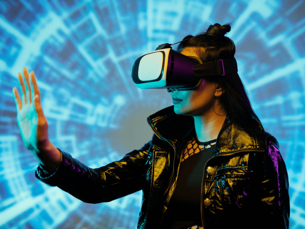 hologramme ou réalité virtuelle publicité